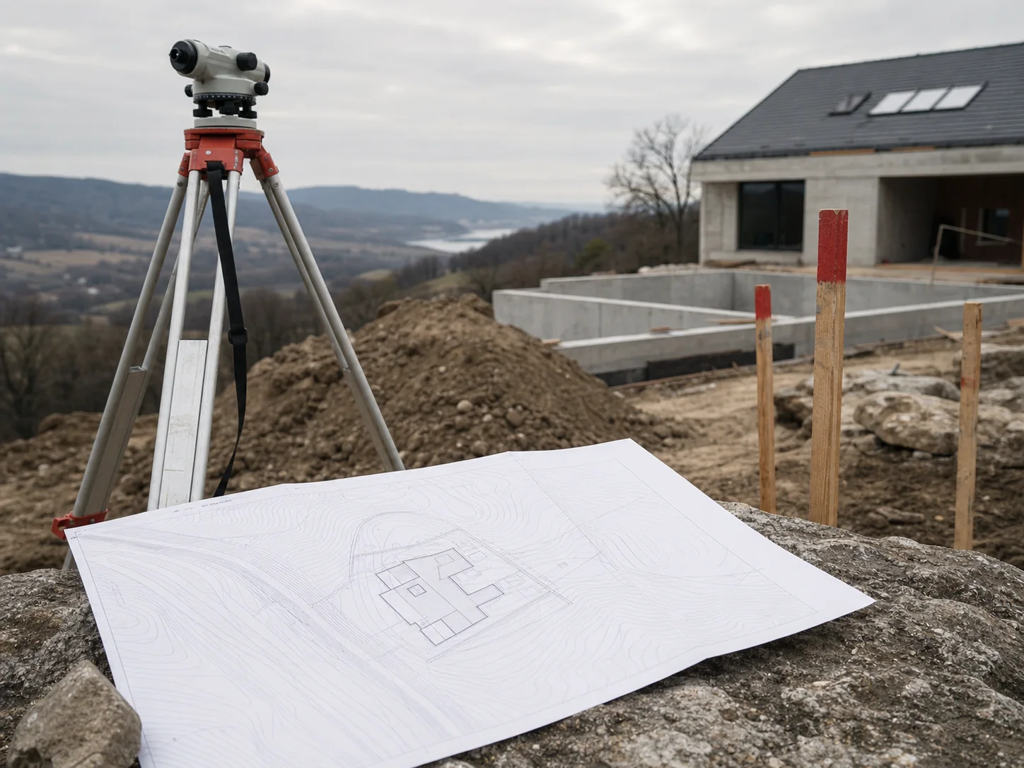 Polohopis a výškopis pre projektanta
